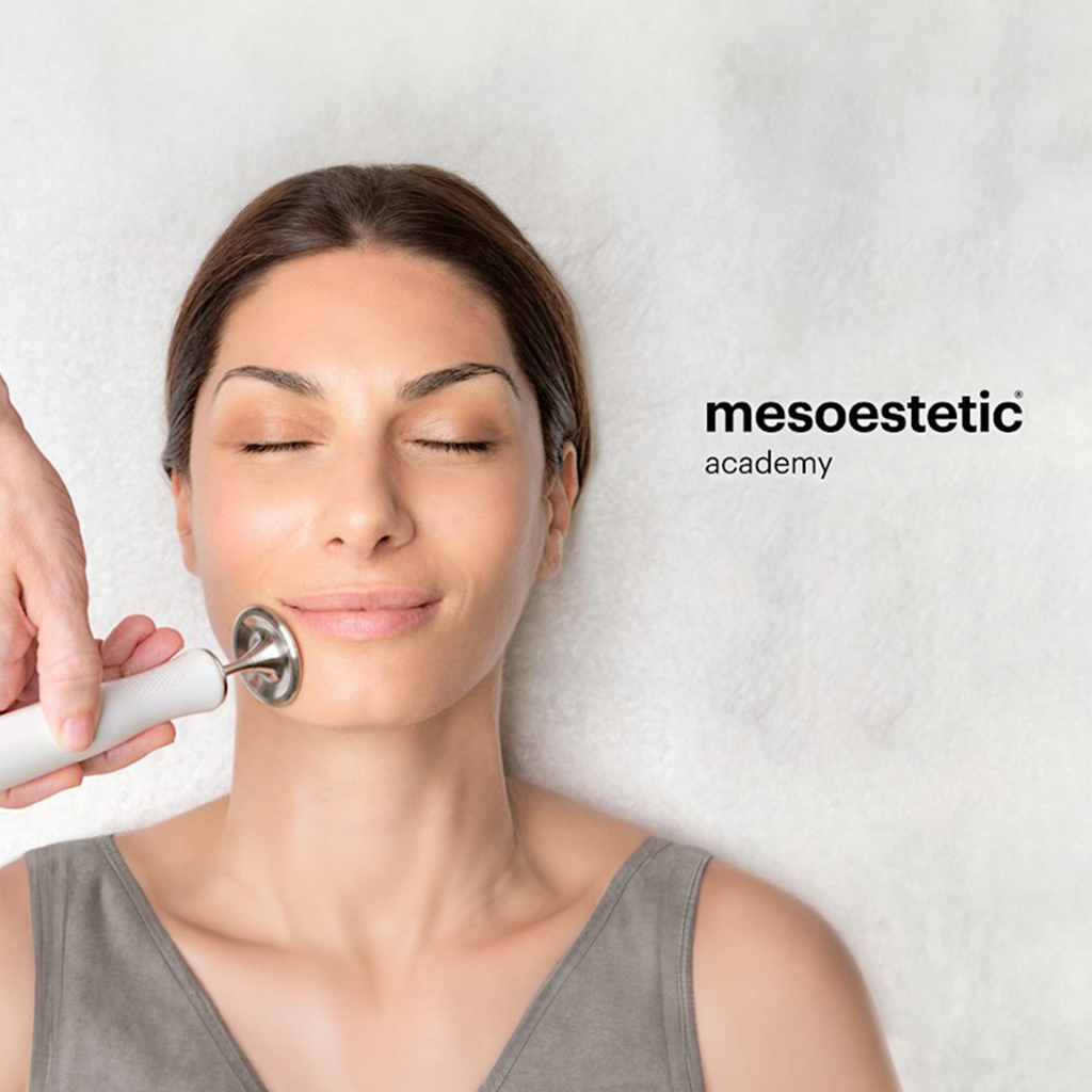 Online session Mesoestetic: Enhancing synergies: anti-aging protocols with professional appliances