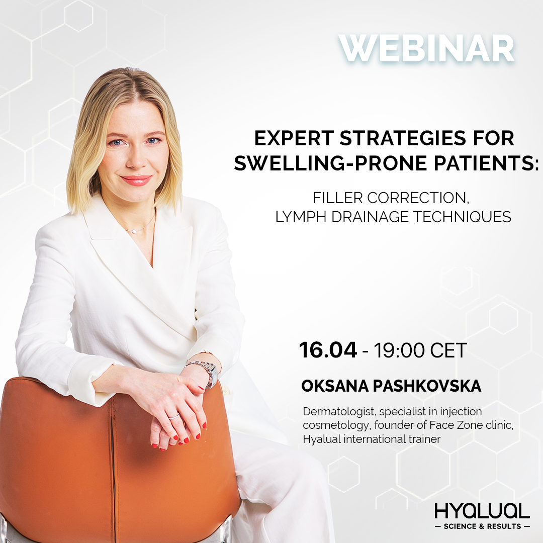 webinar Hyalual: Filler Correction and Lymph Drainage Technique