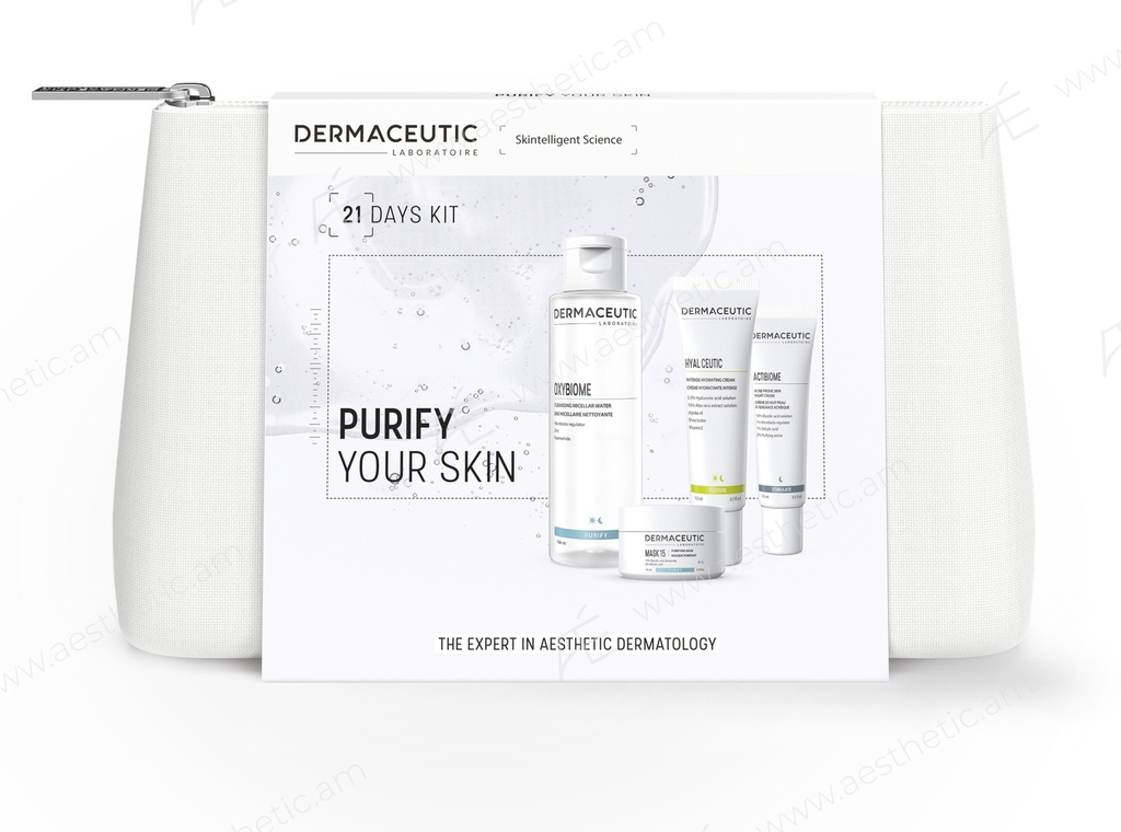 Dermaceutic 21 Days Kit Purify Your Skin                                                                                                                                                                                                                                                                                                              (HAZ UN1760 Class 8 - Excepted Quantity)